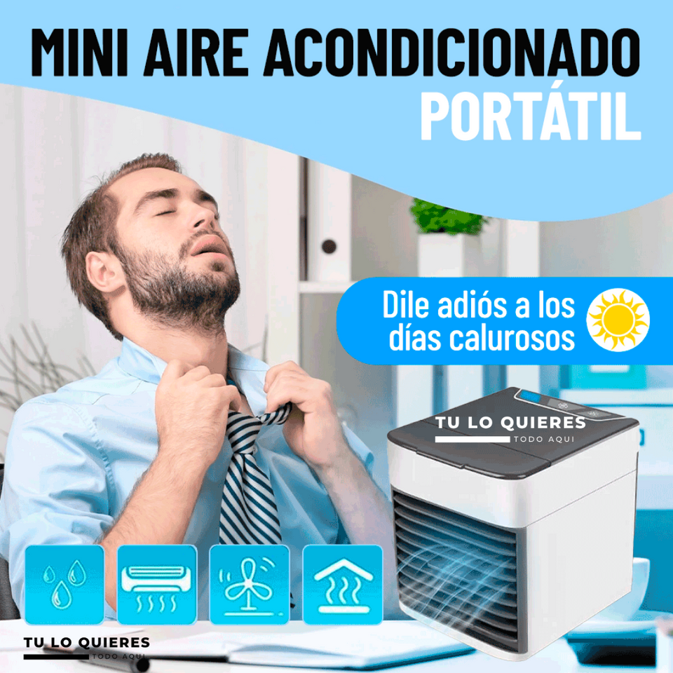 💦AIRE ACONDICIONADO PORTÁTIL CUBO💦